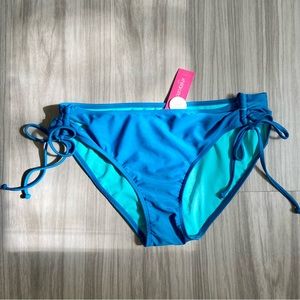 NWT Xhilaration | Runched Side Tie Bikini Bottoms